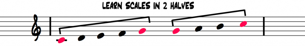 Learn-scales-in-2-halves